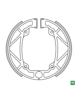 Set saboti frana NEWFREN - fata KTM MX 125/250 '83, MX 500 '82, (140X25MM)