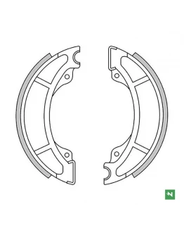 Set saboti frana spate NEWFREN - HUSQVARNA WRE 125 '89-'94, spate/fata KTM GS 125/250/600 '83-'85, MX 125/250/500 '83-'86 (130X22MM)