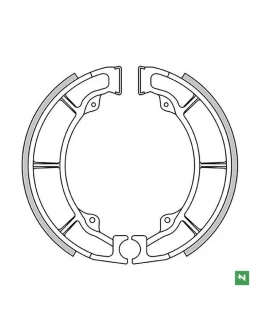 Set saboti frana spate NEWFREN - KAWASAKI EL 250 '90-'03, ER-5 '97-'07, KLF 220 '88-'02, Z 440 '79-'83, Z 440 LTD '82-'84, ZR 550 '83-'84 (160X30MM)