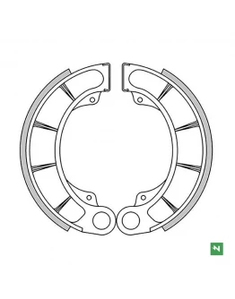 Set saboti frana spate NEWFREN - HONDA TRX 400AT '04-'07, TRX 450ES '98-'01, TRX 420 FOURTRAX '07-'19, TRX FOURTRAX/RANCHER 350 '00-'05, TRX 400FW '95-'00 (160X30MM)