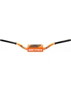 Ghidon SCAR 28,6 mm MCGRATH/SHORT - Negru/Portocaliu burete - Negru/Portocaliu/Alb | S9172OROR