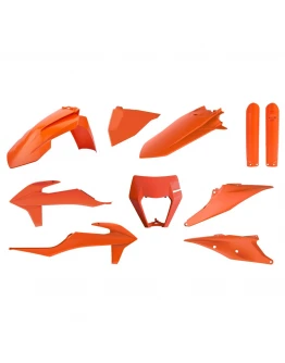 Kit plastice POLISPORT - (FULL KIT) KTM EXC/EXC-F TPI '20-'23 - Portocaliu