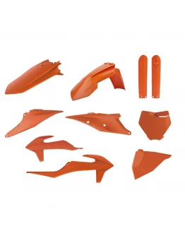 Kit plastice POLISPORT - (FULL KIT) KTM SX/SX-F '19-22  - Portocaliu
