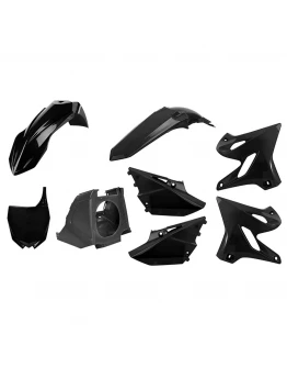 Kit plastice POLISPORT - YAMAHA YZ 125/250 '02-'21 - Negru
