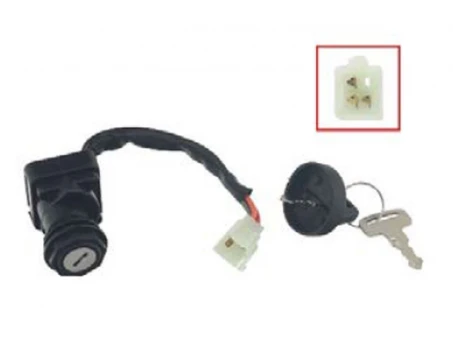 Contact pornire BRONCO (ignition switch) ARCTIC CAT 250/300/400 97-00, 454 BEARCAT 96-98, 500 98-00 (OEM: 3409-003, 3430-013, 3430-028) | AT-01264
