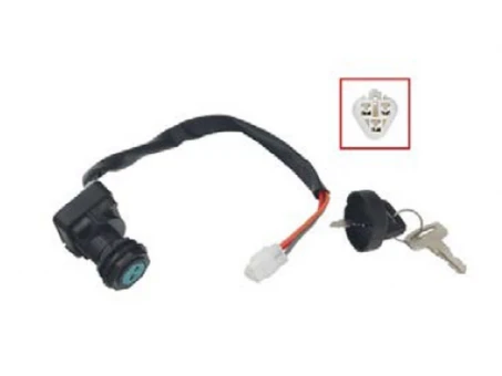 Contact pornire BRONCO (ignition switch) SUZUKI LT-Z 400 QUADSPORT 06-14, LT-R 450 QUADRACER 06-09 (OEM: 37110-45G00) | AT-01266