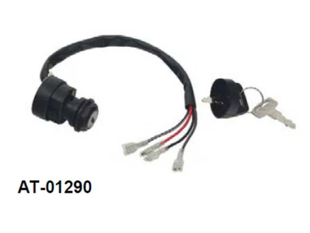 Contact pornire BRONCO (ignition switch) POLARIS TRAIL BOSS 250 89-95, TRAIL BOSS 350L 90-92, SPORTSMAN 400 93-95, EXPLORER 400 95, (OEM: 4110086, 4110140) | AT-01290