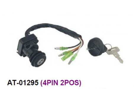 Contact pornire BRONCO (ignition switch) KAWASAKI KLF 110F MOJAVE 88, KLF 220 BAYOU 88-95 (OEM: 27005-1131) | AT-01295