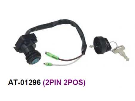 Contact pornire BRONCO (ignition switch) KAWASAKI KEF 300 LAKOTA 95-03, KLF 300 BAYOU 88-03, KVF 300/400 PRAIRIE 98-99, KLF 400 BAYOU 93-99, CAN AM DS 650 00-07 (OEM: 7005-1132, 27005-1159, 27005-1186, 27005-1201,710000075) | AT-01296