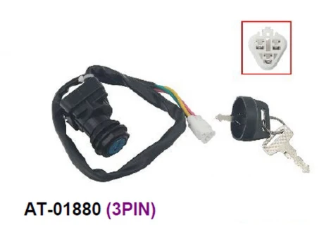 Contact pornire BRONCO (ignition switch) CAN AM TRAXTER 500/650 05, QUEST / QUEST XT 02-04, JOHN DEERE BUCK 650 05-06 (OEM: 710000192, 710000192, C710000192) | AT-01880
