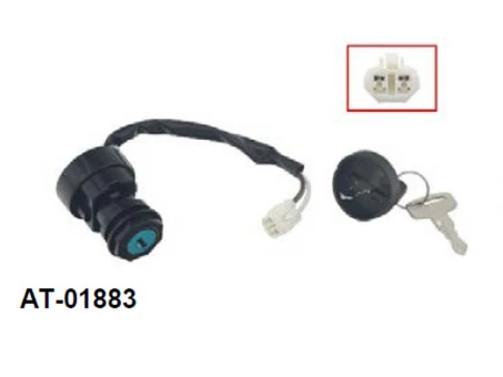 Contact pornire BRONCO (ignition switch) KAWASAKI KLF 250 BAYOU 04-11 (OEM: 27005-0002) | AT-01883