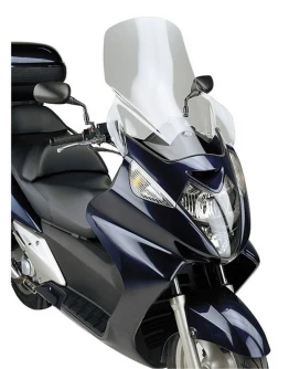 Parbriz moto KAPPA - HONDA SILVER WING 400 (06-09), 600/ABS (01-09)63 x 60 CM Transparent - necesar Kit montaj D214KITK