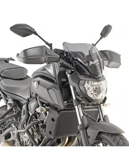 Parbriz moto KAPPA - YAMAHA MT-07 (2018) (28x36,5) Fumuriu cu suport montaj