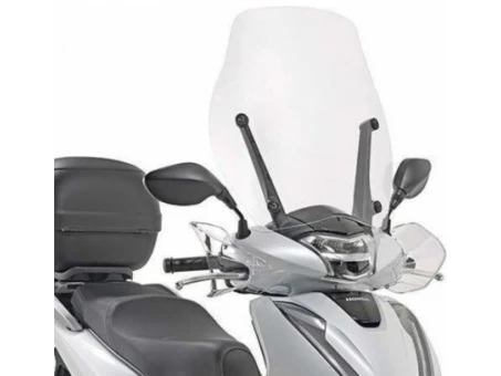 Parbriz moto KAPPA - HONDA SH 125i-150i (17-19) 51 X 49 CM Transparent | KD1155ST