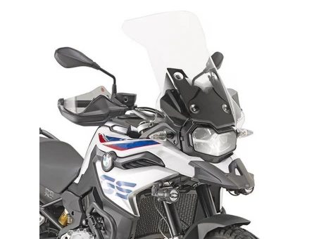 Parbriz moto KAPPA - BMW F 750 GS (18) (necesar Kit montaj D5129KITK), F 850 GS (18) 54,5 x 49 CM Transparent | KD5127ST