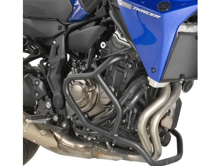 Crash bar inferior moto KAPPA - YAMAHA MT 07 TRACER (16-19), MT 07 (18-20) Negru | KN2130