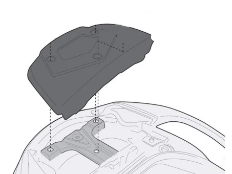 Suport pentru topcase KAPPA - SUZUKI BURGMAN 650 / EXECUTIVE (02-15) (cu placa MONOKEY) | KR3104