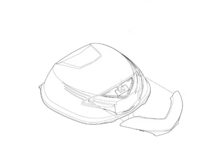 Element reflectorizant pentru topcase KAPPA - K355NT | Z3555FR