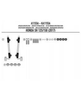 Suport parbriz KAPPA - 1117AK HONDA SH 125i-150i (17-19)