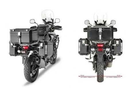 Suport pentru genti laterale KAPPA MONOKEY CAM SIDE SUZUKI DL 1000 V-Strom (14-16), DL 1000 V-Strom (17-19) - compatibil cu KFR KFORCE ALU | KL3105CAM