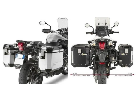 Suport pentru genti laterale KAPPA MONOKEY CAM SIDE TRIUMPH Tiger 800 / 800 XC / 800 XR (11-17) - compatibil cu KFR KFORCE ALU | KL6401CAM