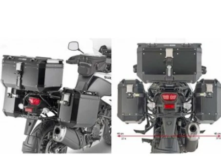 Suport pentru genti laterale KAPPA MONOKEY CAM SIDE SUZUKI V-Strom 1050 (20), V Strom 1050 XT (20) - compatibil cu KFR KFORCE ALU | KLO3118CAM