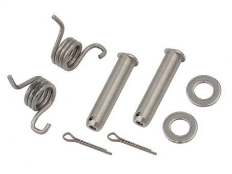 PSYCHIC ZESTAW MONTAZOWY PODNÓŻKÓW (SWORZNIE, SPRĘŻYNY, PODKŁADKI I ZABEZPIECZENIA) HONDA CR 125/250 02-07, CRF 250R/450R 04-23, CRF 450X 05-22, CRF 250RX/450RX 17-22, CRF 250X 04-17 | MX-04850