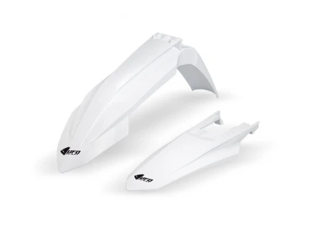 Set aripa fata spate UFO KTM SX/SXF(SX-F) 125/250/300/350/450F 2023 culoare Alb | KTFK529042