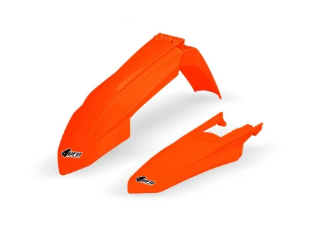 Set aripa fata spate UFO KTM SX/SXF(SX-F) 125/250/300/350/450F 2023 culoare Portocaliu | KTFK529FFLU