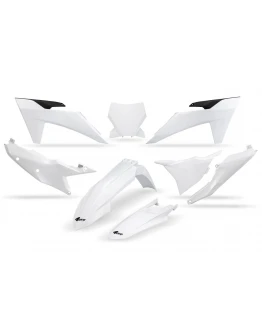 Kit complet plastice UFO KTM SX 125 / 250 / 300 TBI '23-'24, SX-F 250 / 350 / 450 '23-'24 culoare Alb