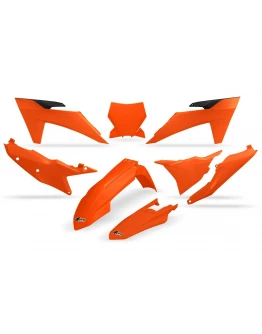 Kit complet plastice UFO KTM SX 125 / 250 / 300 TBI '23-'24, SX-F 250 / 350 / 450 '23-'24 culoare Portocaliu