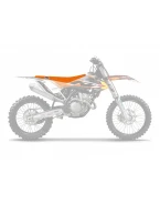 Husă șa BLACKBIRD KTM SX/SXF '16-'18, EXC/EXCF '17-'19 REPLICA TROPHY 22