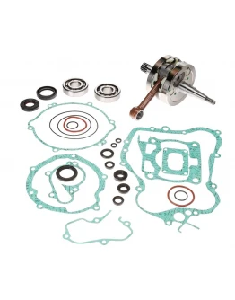 Set reparatie partea inferioara motor Hot Rods YAMAHA YZ 125 '01, (arbore cotit, rulmenti, simeringuri, garnituri)