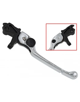 Maneta frana PSYCHIC pentru BMW R 850C '96-'04, R 1150R/RT '01-, K 1200LT '01-, R 1200C/CL '99-, Culoare Argintiu (OEM: 71607654754)