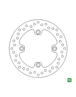 Disc de frana spate NEWFREN - HONDA CBR 600F '91-'06, CBR 1000RR '04-'14, CB 600 HORNET, CBR 900, VTR 1000 (220X105X5)
