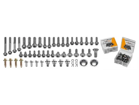 Set suruburi ACCEL track pack EURO STYLE (50 piese) (BKT-02) | BKT02