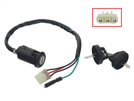 Contact pornire BRONCO (ignition switch) HONDA TRX 250/EX 97-05, TRX 250TE/TM RECON 02-20 (OEM: 35100-HM8-000) | AT-01286