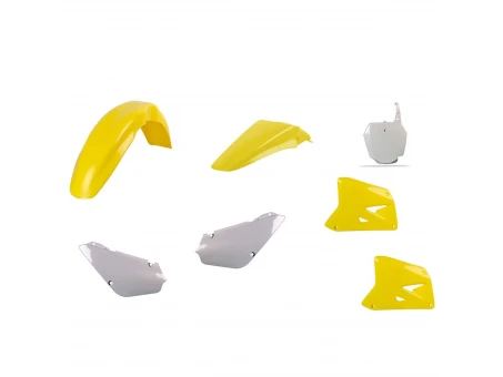 Kit plastice POLISPORT - SUZUKI RM - OEM Galben