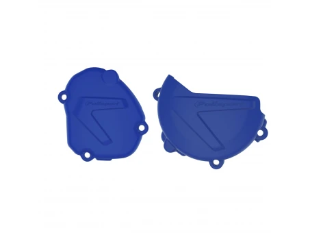 Kit protectii capac ambreiaj/alternator POLISPORT - YAMAHA YZ 125 '04400003) - Albastru