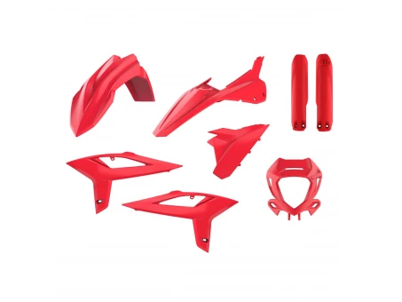 Kit plastice POLISPORT - (FULL KIT) Beta RR 2T/4T '20-22 - Rosu