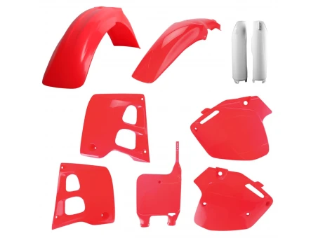 Kit plastice POLISPORT - (FULL KIT) HONDA CR 125 '91-'92; CR 250 '90-'91  - Rosu