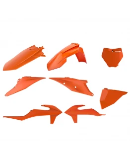 Kit plastice POLISPORT - KTM SX/SX-F/XC/XC-F '19-22 - Portocaliu