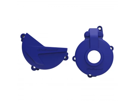 Kit protectii capac ambreiaj/alternator POLISPORT - cu capac pompa apa SHERCO SE-F 250 '14-'23; SE-F 300 '14-'23 - Albastru