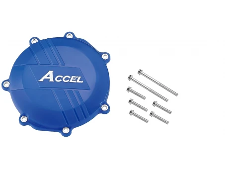 Protectie ambreiaj plastic ACCEL YAMAHA YZF450 14-17 culoare albastru | CCP202BL