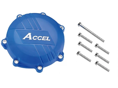 Protectie ambreiaj plastic ACCEL YAMAHA YZF250 14-17 culoare albastru | CCP203BL
