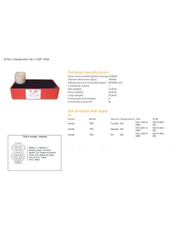 Modul aprindere CDI DZE HONDA TRX300 FOURTRAX 93-00, EX 93-06, SPORTRAX 01-05