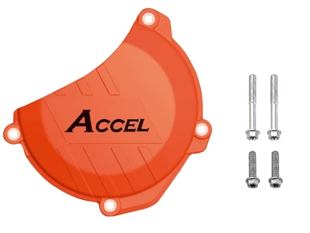 Protectie ambreiaj plastic ACCEL KTM SXF250 16-, SXF350 16 culoare portocaliu | CCP504OR