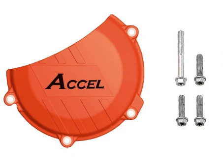Protectie ambreiaj plastic ACCEL KTM SXF450 16-, culoare portocaliu | CCP505OR
