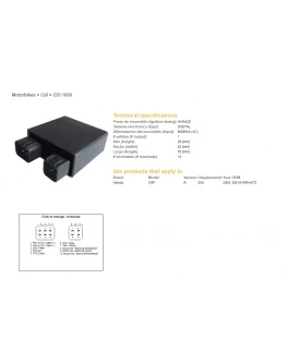 Modul aprindere CDI DZE HONDA CRF 250R '04 (30410-KRN-670)