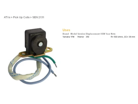 DZE IMPULSATOR YAMAHA YFM350 WARRIOR, BRUIN, GRIZZLY, KODIAK, BIG BEAR, RHINO, YFM 660 GRIZZLY | 2131-01